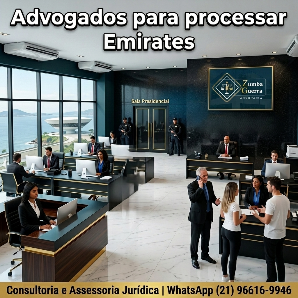 Advogados para processar Emirates