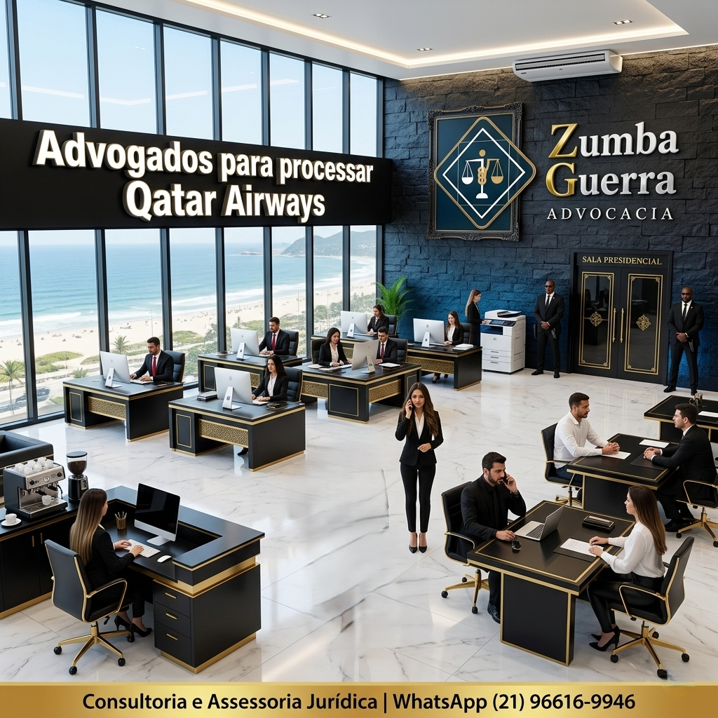 Advogados para processar Qatar Airways