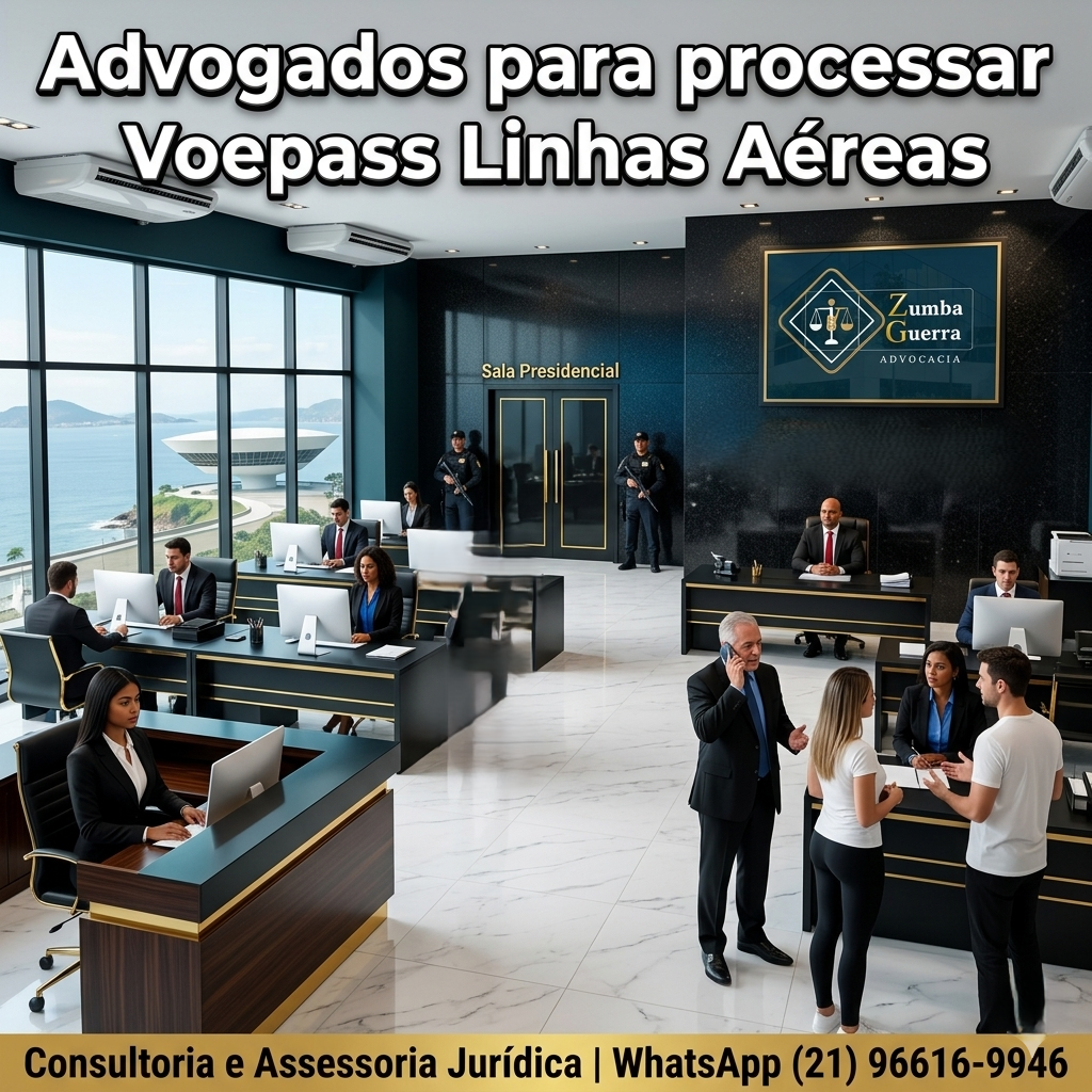 Advogados para processar Voepass Linhas Aéreas